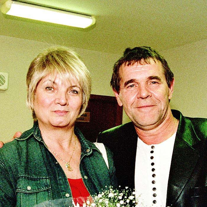 Людмила Булдакова с мужем