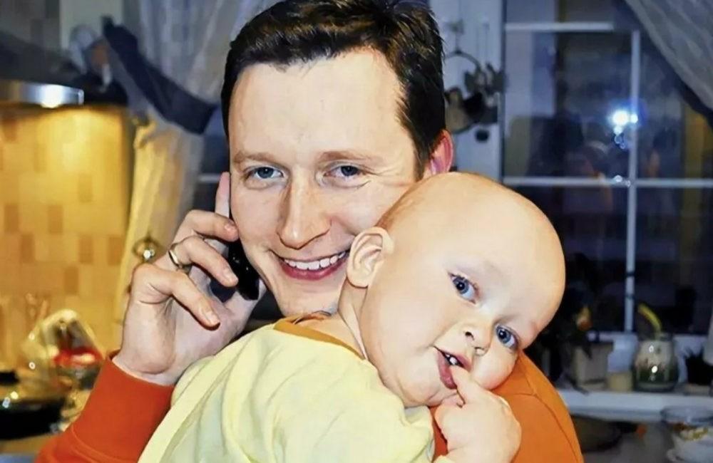 Игорь Терещенко с ребенком