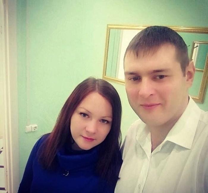 Кирилл Нефтерев с женой