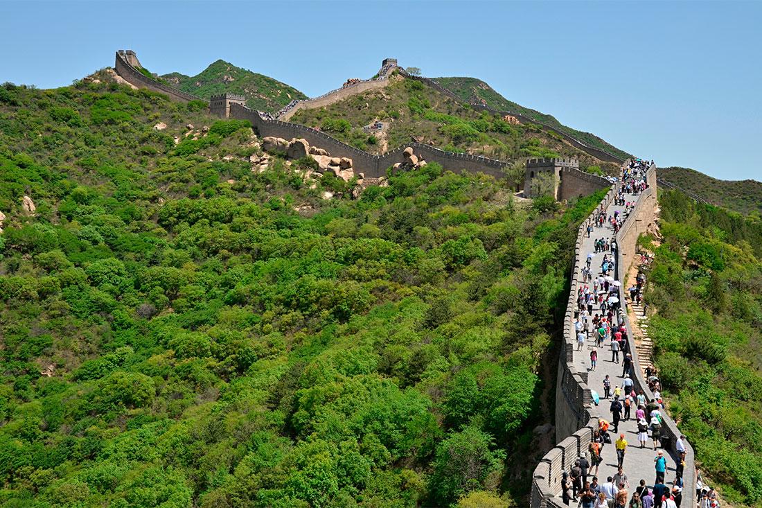 Чудесная китайская стена: Бадалинг
