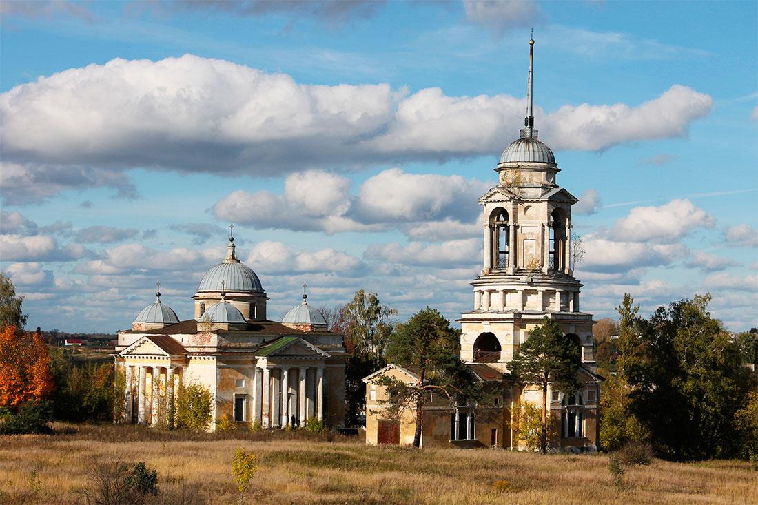Борисоглевский собор и колокольня Спасской церкви