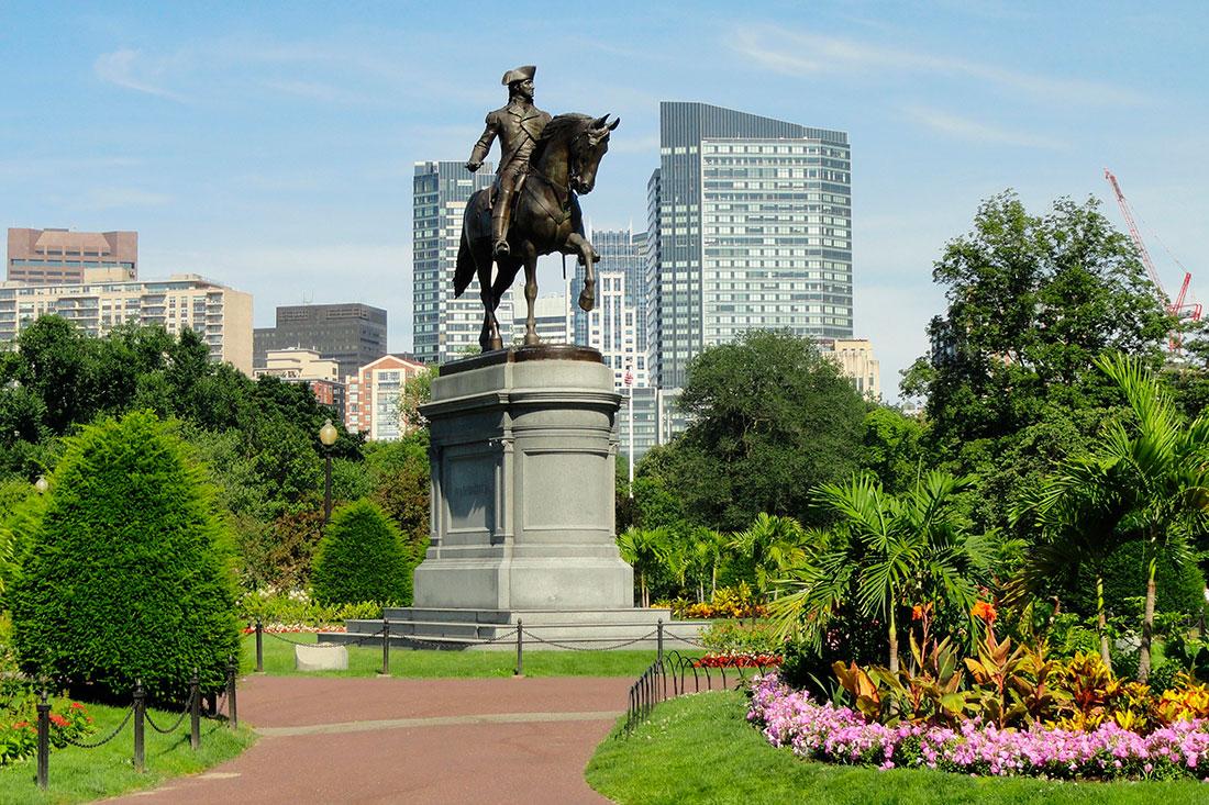 Общественные сады Бостона