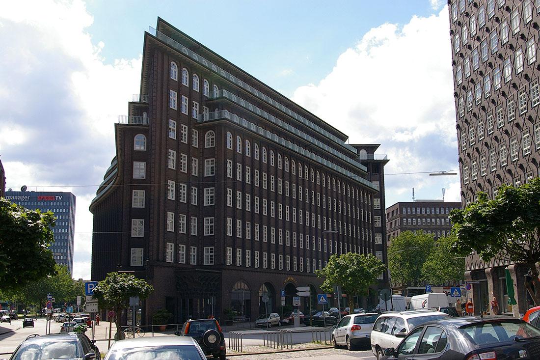 Здание склада Chilihaus