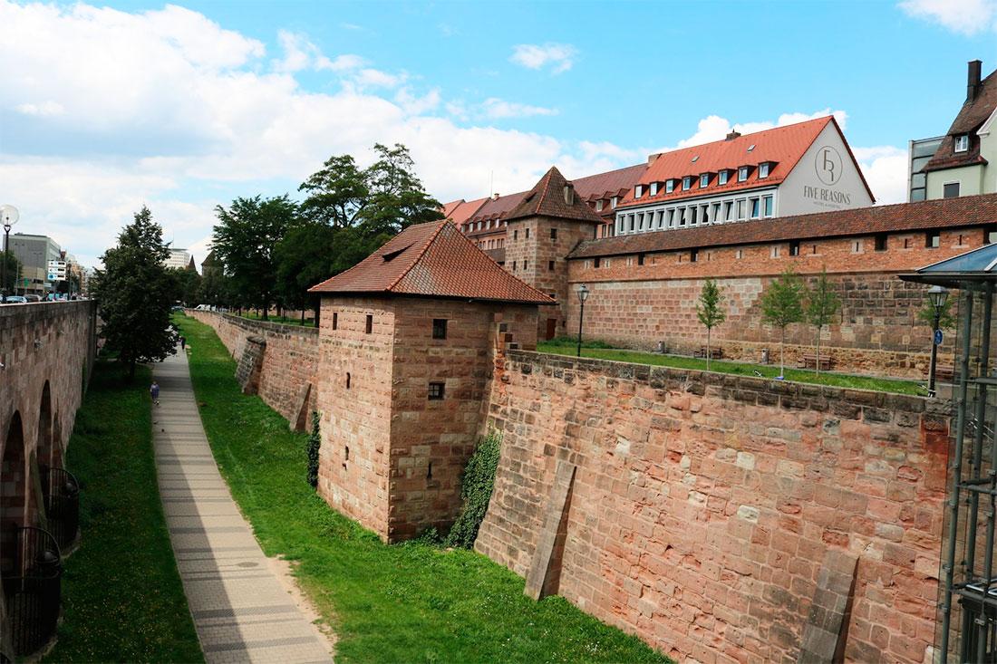 Городские стены Нюрнберга
