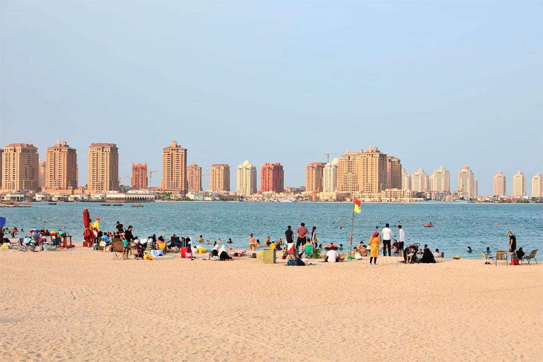 Пляж Катара