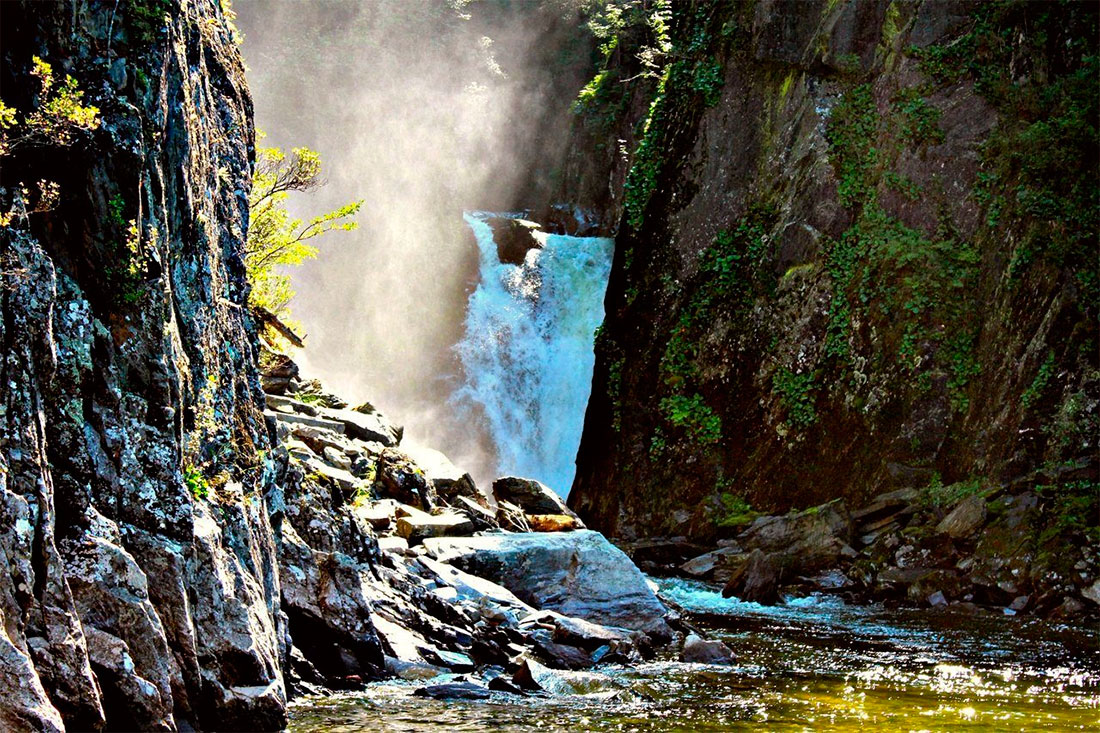 Киштинские водопады