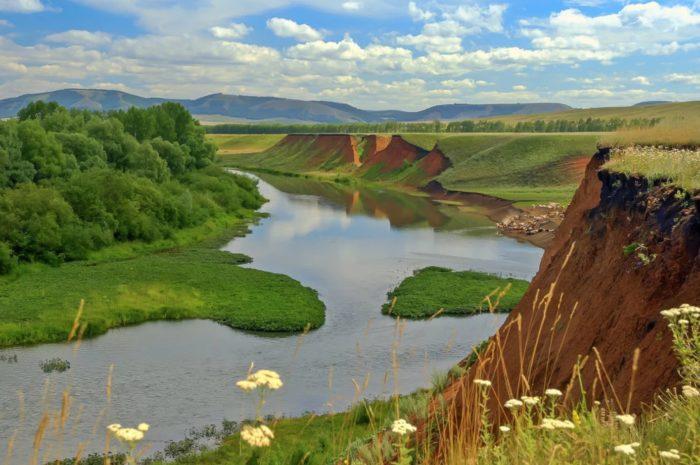 Топ-25 крупнейших рек Башкортостана