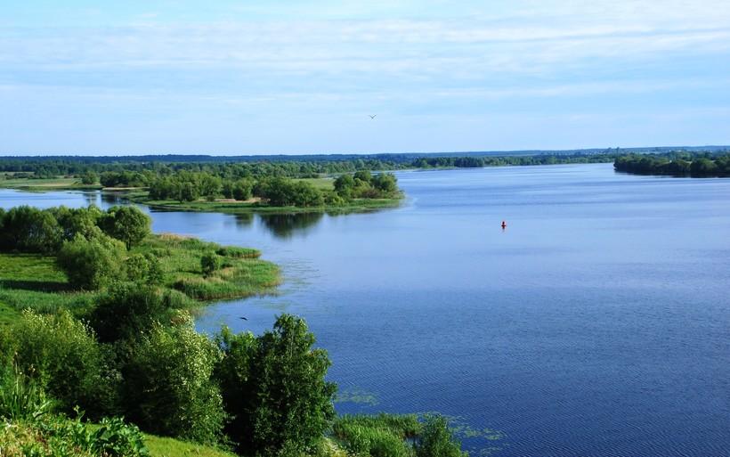 Волгоград и реки Волгоградской области, река Волга на карте
