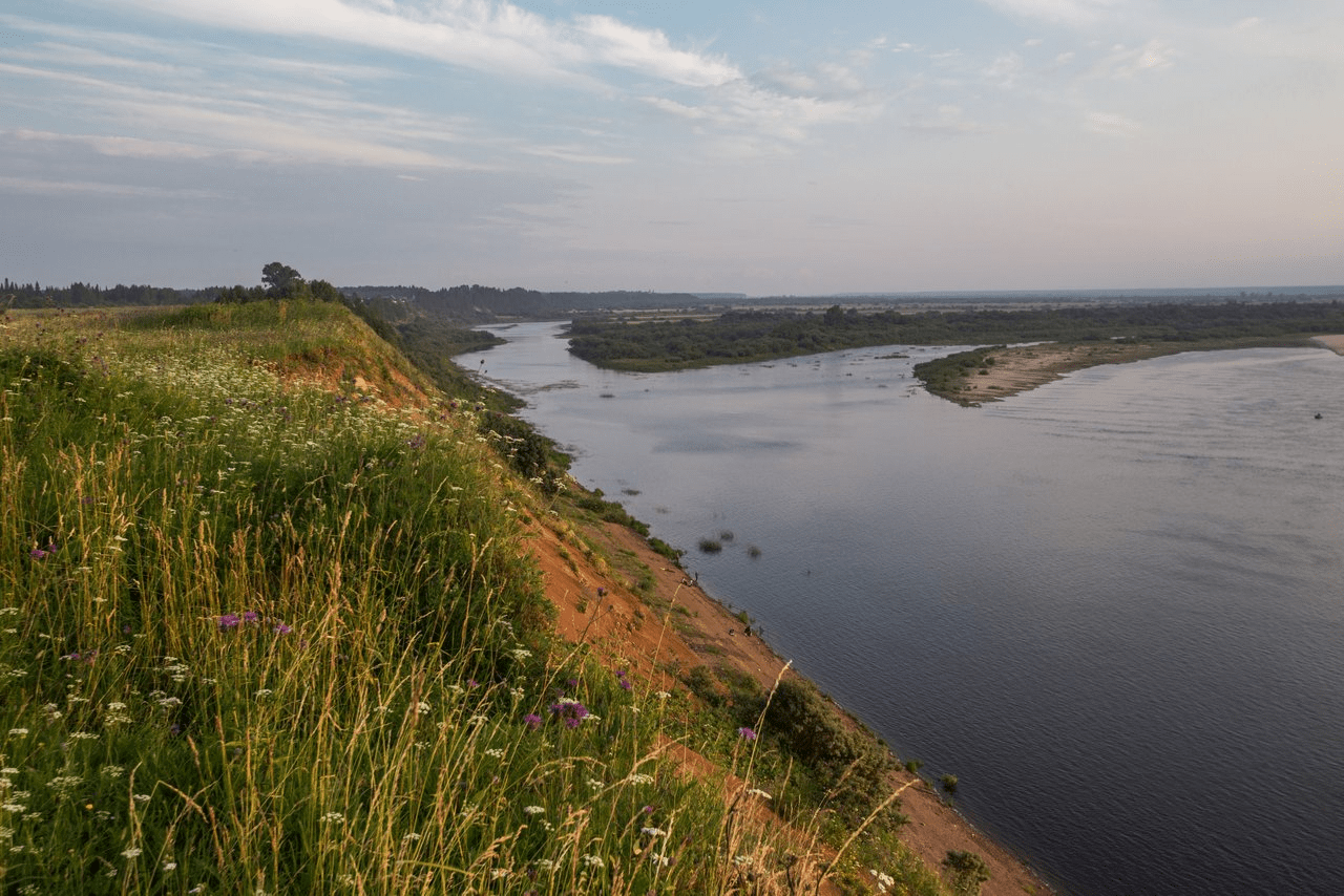 Река Северная Двина: истоки и устья на карте, притоки, фотографии, описание
