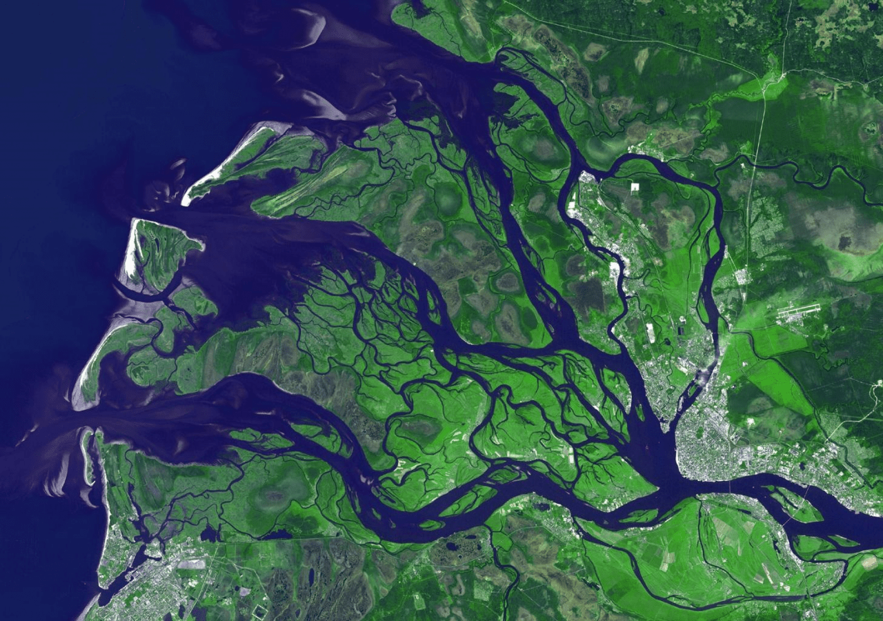 Река Северная Двина: истоки и устья на карте, притоки, фотографии, описание