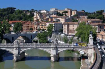 Какая река в Риме: нарезка, фото, описание главных артерий города